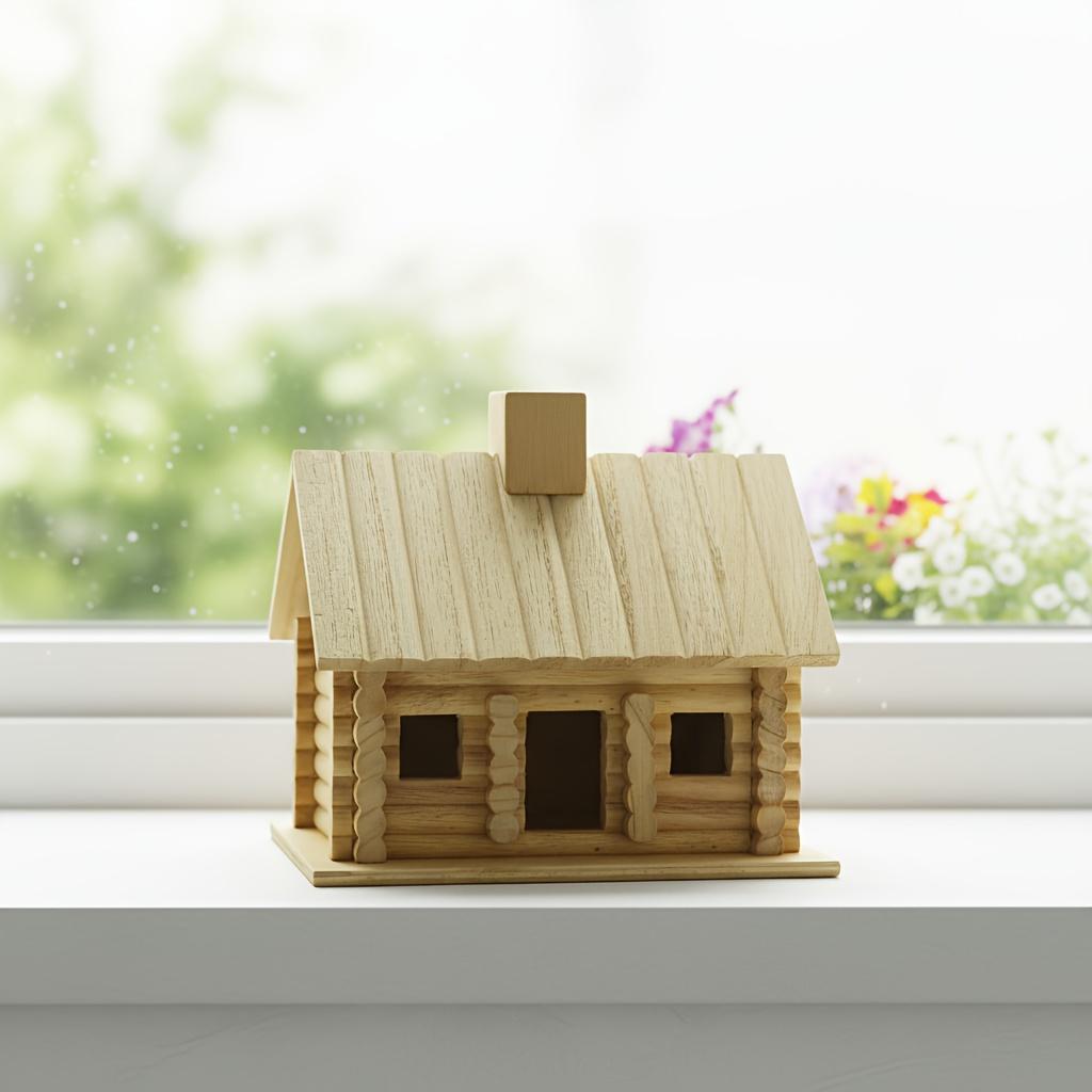 TEMU A Wooden Birdcage - Perfect For, Ideal For Hummingbirds And Parrots, Outdoor Garden Decoration | Rustic Style | Durable Wooden Construction | Easy-to-use Hanging Feeder, No Batteries Required
