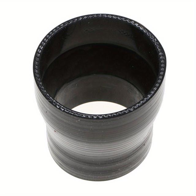 TEMU Silikon-Durchgangsreduzierer für Auto-Turbo-Intercooler-Rohr, 2" auf 2.5", Schwarz, 51mm-63mm