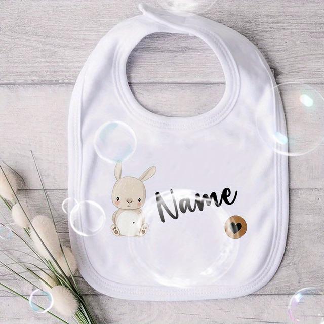 TEMU Personlig Namn Design Haklapp för Pojkar och Flickor, Lämplig för Nyfödda. för Dop och Baby Shower Presenter, en Unik Gåva till Honom eller .