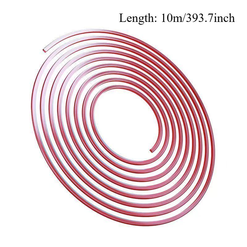 TEMU 10 Meters / 393.7 Inches Of Pvc Car Door Edge Protector, Anti-collision Strip, Scratch-resistant Trim, Featuring Corner Protection For Vehicles To Prevent Scratches And Dents