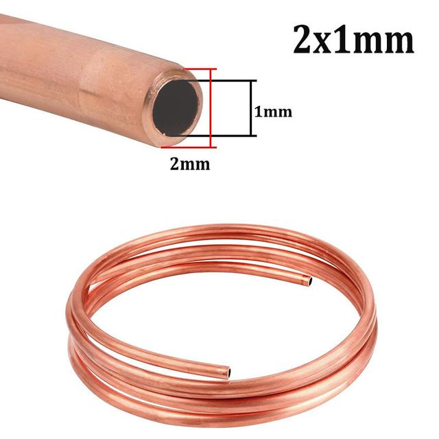 TEMU Un tubo de cobre flexible, ideal para refrigeración, perfecto para uso y aplicación