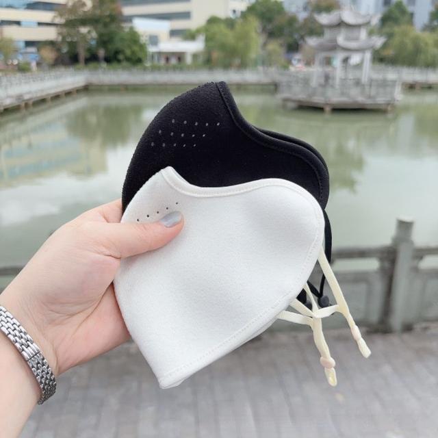 TEMU 男女兼用 冬用スキーフェイ 2枚組 - 防風・保温 3D輪郭デザイン、厚手防寒、伸縮性フェイスシールド アウトドア活動（スキー、通勤）用 - 手洗い可能 3Dマスク 2個パック