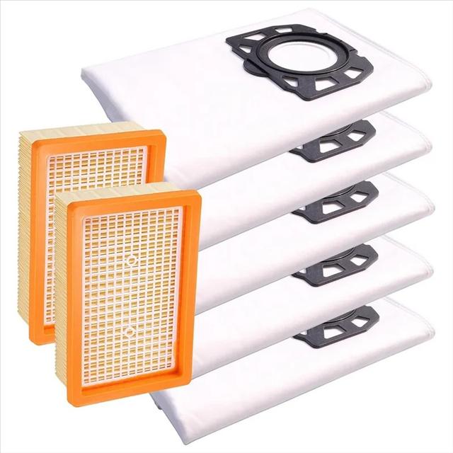 TEMU Premium Replacement Vacuum Cleaner Bags For Wd4 Wd5 Wd6 Wd5p Wd6p Mv4 Mv5 Mv6 | High-quality Filters, Compatible With Multiple Models