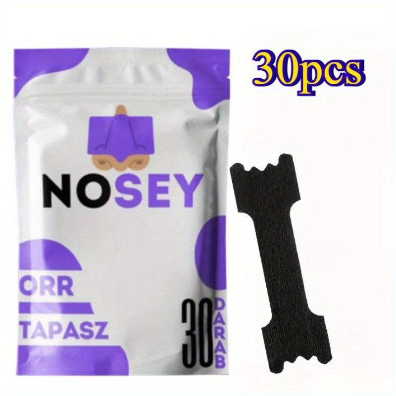TEMU 30 Strips/pack: Black Ventilated Nasal Strips. Elastic And Breathable, Designed For Daily Use During Sports And Exercise To The Nasal , Increase Airflow, And Facilitate Easier Breathing.