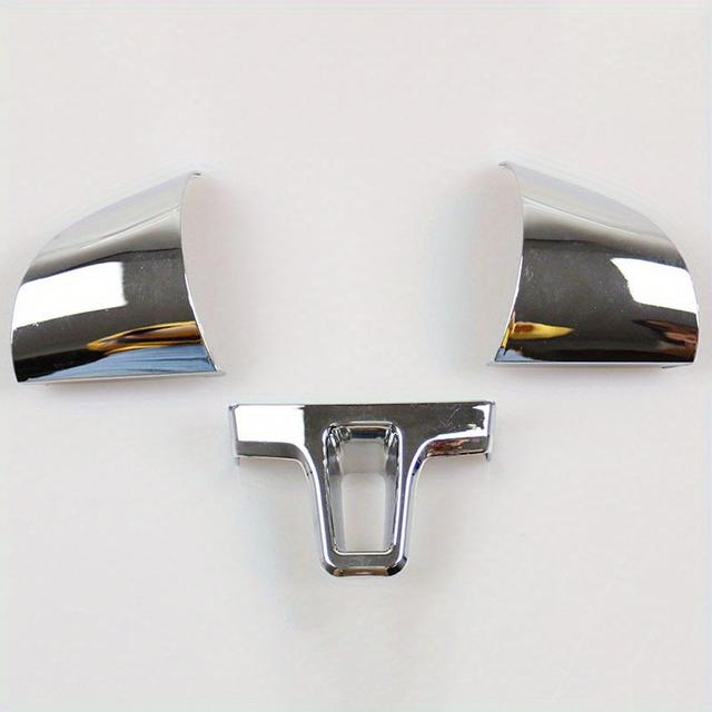 TEMU Lenkradbezug mit Spiegelfinish für Volkswagen New - Vollständige Umhüllung, Langlebiges ABS-Harz, Innenraumzubehör