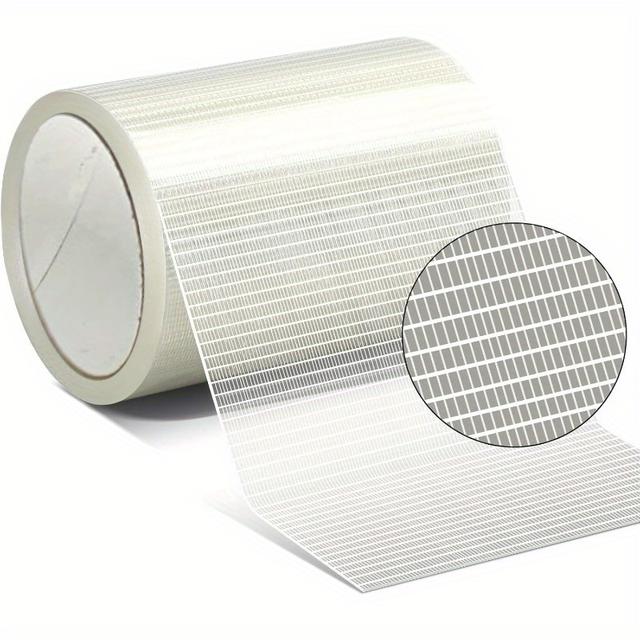 TEMU Kit de Reparación para Toldos RV, Cinta Impermeable de 4 Pulgadas × 30 Pies – Ideal para Lona, Carpas, Cubiertas de Botes y Vela