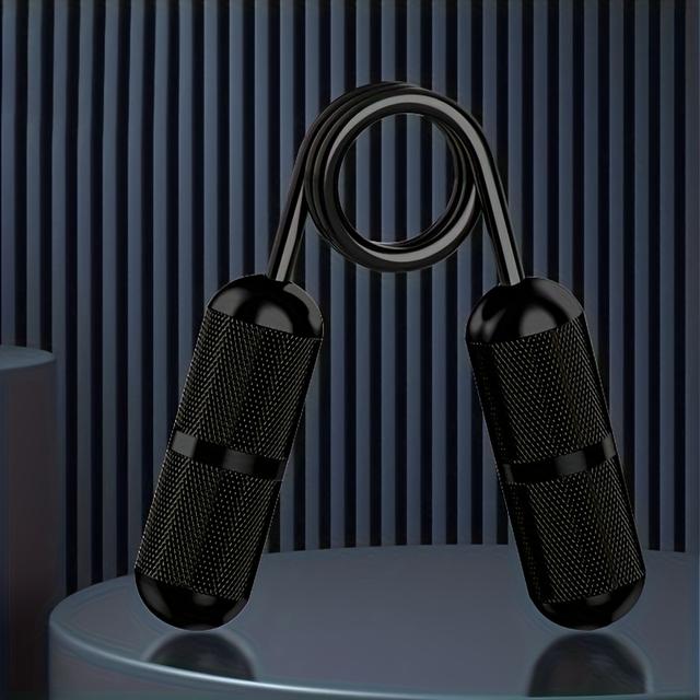 TEMU 2026 جهاز تقوية القبضة المعدني من سبائك الألومنيوم القطعة الواحدة - معدات قوة الذراع المحمولة للياقة المنزلية/المكتبية - هدية عيد الميلاد