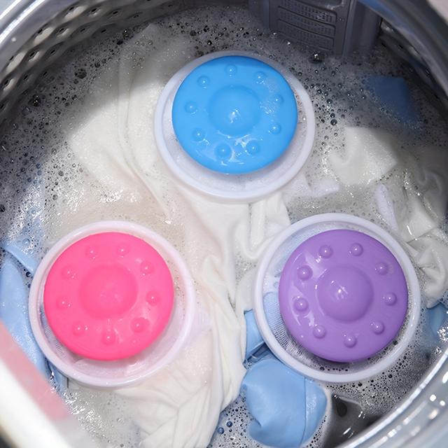 TEMU 【3/6個パック】ポータブル 家庭用 洗濯機 糸くず取り | ヘアフィルターネット、漂流物クリーナー、ヘアフィルタークリーニングネット、ペットの毛取り、糸くずャー、電気不要
