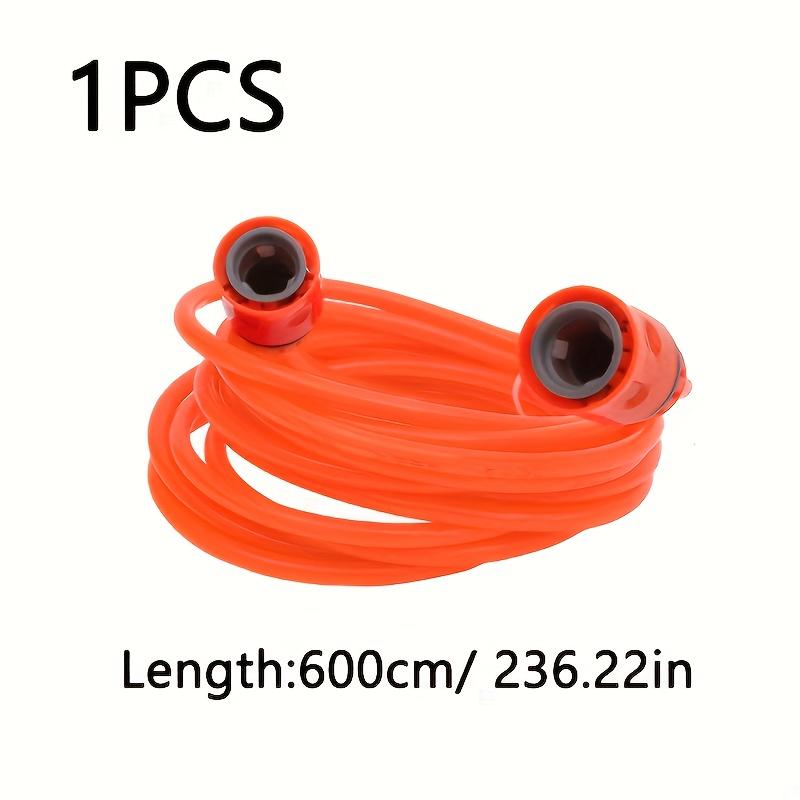 TEMU Durable Garden Hose- Outdoor Use, Resistant To Extreme Temperatures, Compatible With American/european Connectors, High Visibility, Strong Connection Design