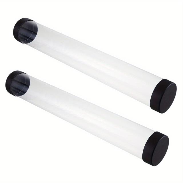 TEMU Trading Card Game Play Mat Storage Tube, High-quality 60mm Sleeves - Perfect For Card Storage And Tcg/ccg Play Mats, Card Game Play Mat Storage Tube, Halloween And Christmas Gift Idea