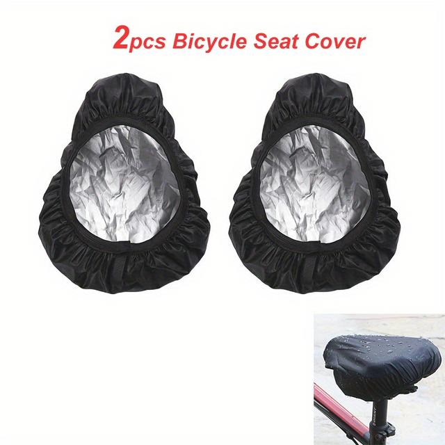 TEMU 2 darabos kerékpárülés huzat szett, rugalmas kerékpár nyereg védők, párnázott huzatok országúti és hegyi kerékpár üléshez