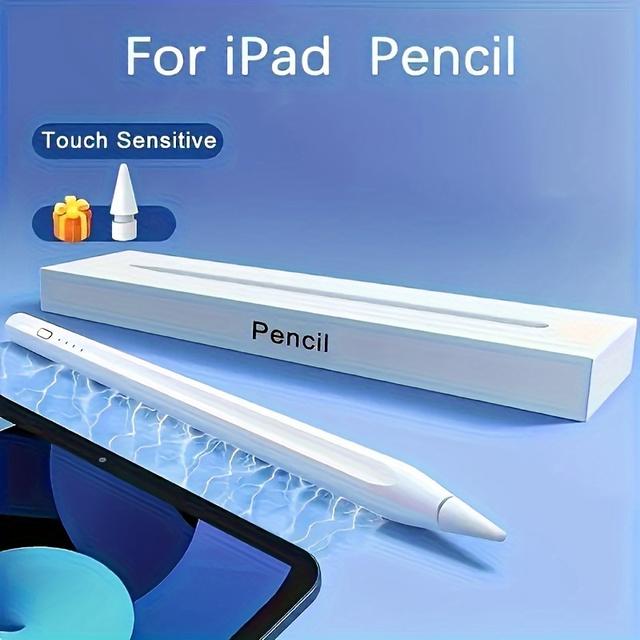 TEMU O Stylus para iPad Rejeição e Sensibilidade à Inclinação, com Carregamento Rápido em 13 Minutos.