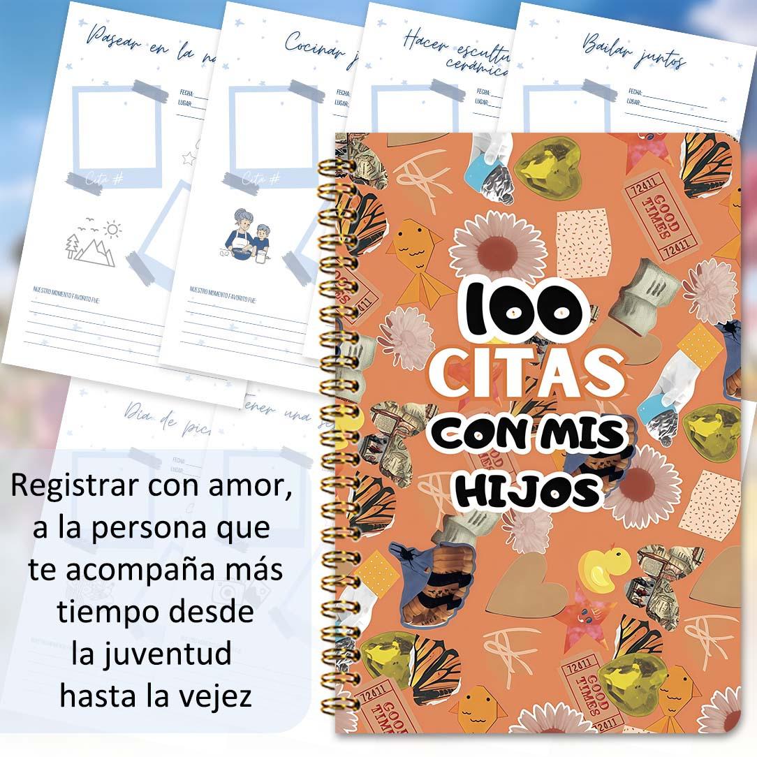 TEMU de 100 Citas: para e | Encuadernación en Tamaño A5 5.5" X 8.3", de Actividades -, Capturando Preciosos, Regalo para