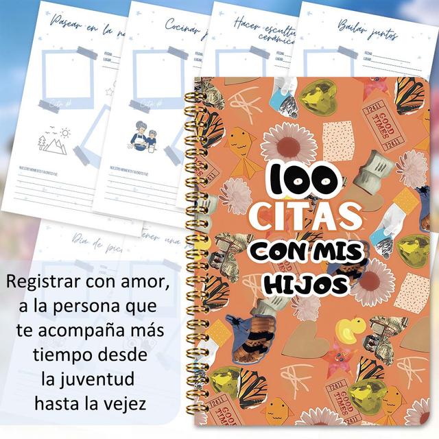 TEMU de 100 Citas: para e | Encuadernación en Tamaño A5 5.5" X 8.3", de Actividades -, Capturando Preciosos, Regalo para