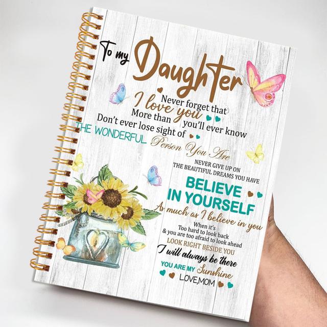 TEMU 1 unidade Caderno Tema Floral com Palavras Criativas, , Diário, Caderno de Anotações, Versículos Bíblicos, Material de Escritório, Presente de Aniversário ou Natal, 5.5x8.3 polegadas