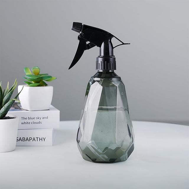 TEMU Rociador Pequeño con Gatillo Ergonómico - Regadera de Plástico Duradero para Jardinería Interior/Exterior, Limpieza y Uso Doméstico, Diseño Compacto con Cuerpo Transparente (Opciones en y Verde)