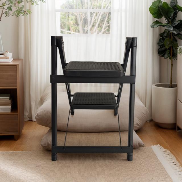 TEMU Pieghevole in Ferro Multifunzione con 2 , Antiscivolo e Solidi, e Portatile, Adatta per Casa, Cucina, Ufficio, di