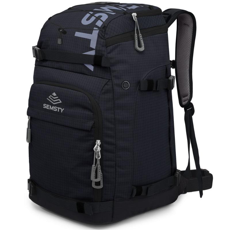 TEMU Semsty 55l/70l Ski And Snowboard Travel Backpack Holds Boots, Skis, Helmet, And Goggles As The Perfect Christmas Gift And New Year Ski Equipment