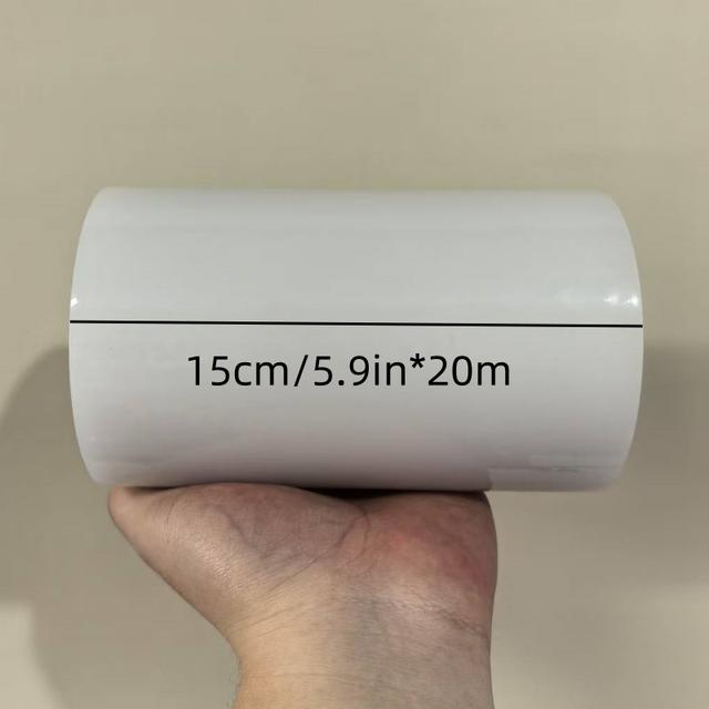 TEMU Ein robustes Gewächshaus-Reparaturband aus Kunststofffolie, UV-beständig und widerstandsfähig gegen UV-
