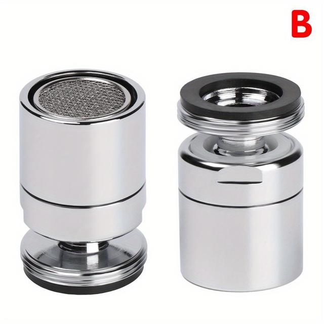 TEMU 1pc Brass Water Saving Tap Faucet Aerator Sprayer Sink Aerator 360-degree Swivel Tap Nozzle Home Hardware