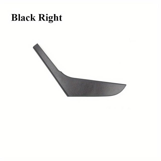 TEMU 1pc Black Trim Cover For The Interior Door Panel Pull For Vw Golf 6 Mk6 From 2009 To 2014, Part Numbers 5k4868039a And 5k4868040a