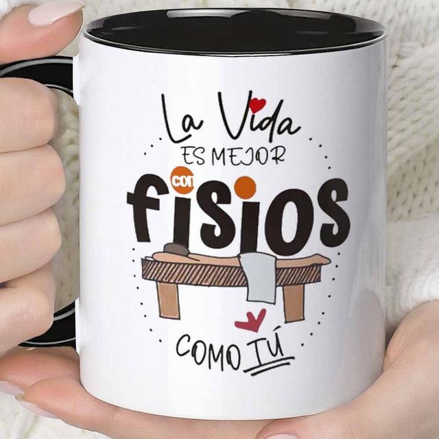 TEMU 1 taza novedosa " Mejor Con " - Taza de café, taza de - 11 oz/360 ml - Regalo divertido