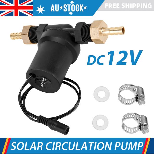 TEMU 12v Water Pump 800l/h Flow Rate Brushless 30db For Solar Hot Cold Circulation, Cold Water Circulation, Energy Pump, , Durable Construction, Build, Motor, Circulation Pump, Water Management,