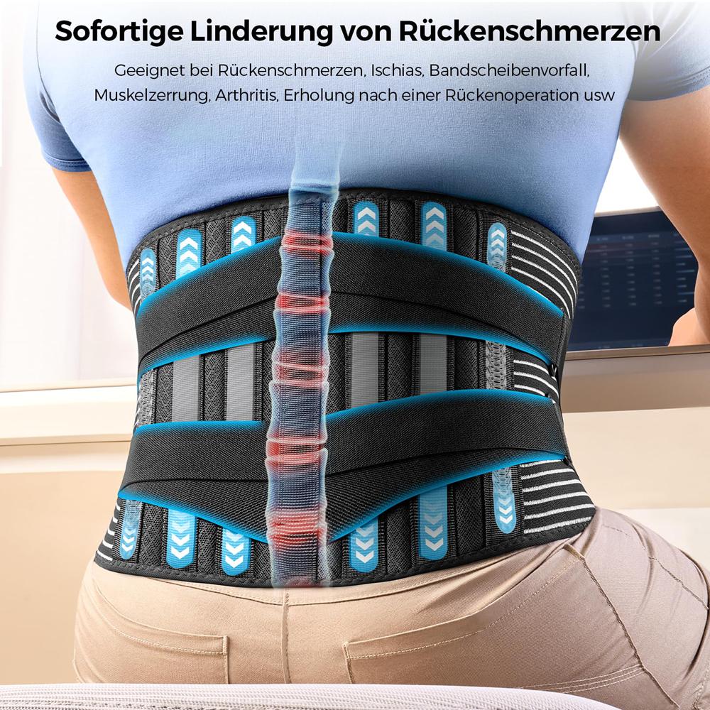 TEMU Slim Sports Lumbar Support, Athletic Belt, Waist Support With 180° Three-dimensional Design, Adjustable Pressure For Men And Women, Suitable For Home, Office, And Sports Activities
