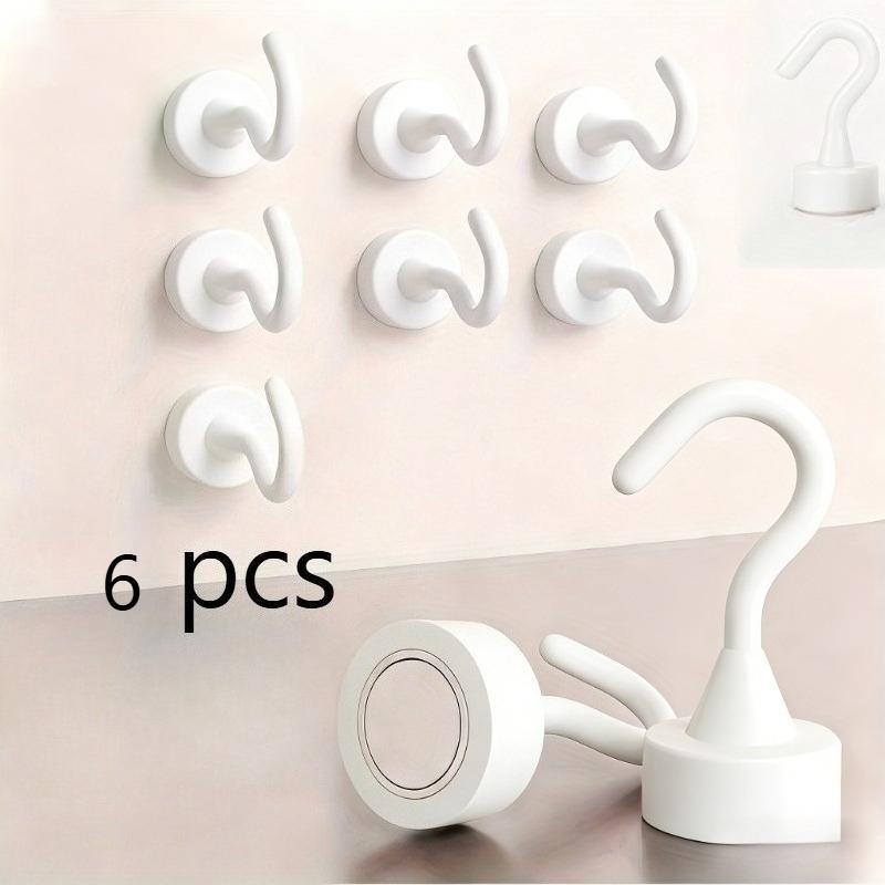 TEMU 6pcs 11 Lbs Hold Refrigerator Magnets, Perfect For Kitchen, Home, Office, Garage And Cruise Ship, Versatile Kitchen Additions