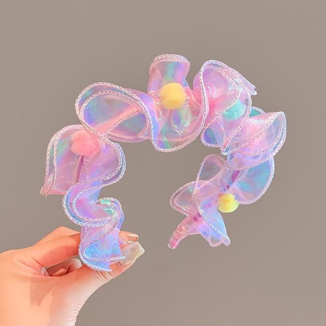 TEMU 1개 멀티컬러 그라데이션 파티 공연용 헤드밴드