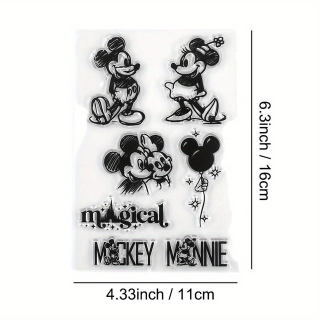 TEMU Clear Stamps For Diy Craft Making Card Photo Album Scrapbooking Decoration, Transparent Stamps Template Mould Art Decoration