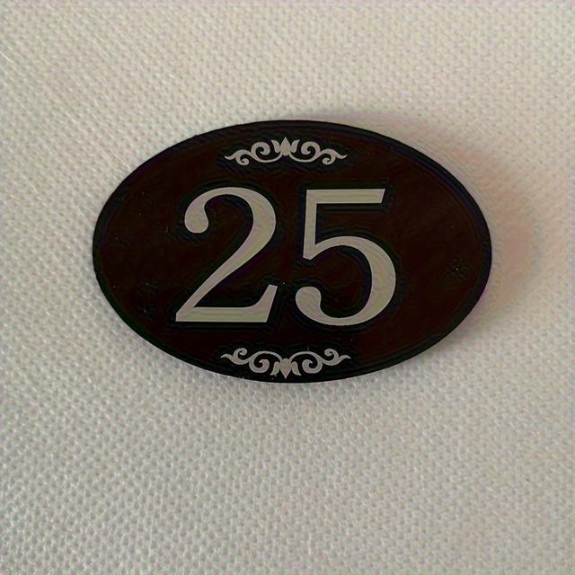 TEMU Acrylic Precision Self-adhesive Plate Suitable For Mailbox Door Plate Cabinet Door Plate Hotel School Use