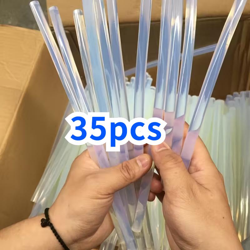 TEMU 15/35pcs Size: Diameter 0.7 Cm; Length: 20cm, For Home Crafting, High , High- Hot Melt Glue Gun, Glue Sticks, Glue Rods, Repair, High , Perfect Diy Crafting Match. Glue Gun Not Included