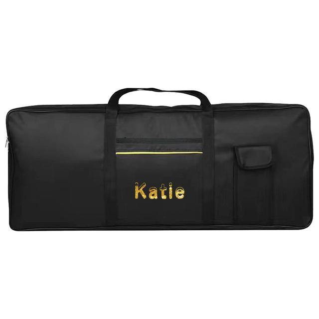 TEMU Personalized Custom Name 61 Keys Electronic Piano Bag Handbag Backpack Keyboard Suitcase Organizer Personal Customized Products Electronic Portable Travel Storage Bags