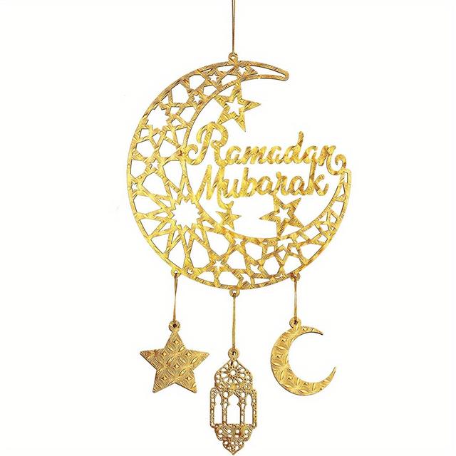 TEMU Houten Holle en Ster Lantaarn | Ramadan Hangdecoratie, Islamitische Festival Decoraties, Gemaakt, Hangmethode