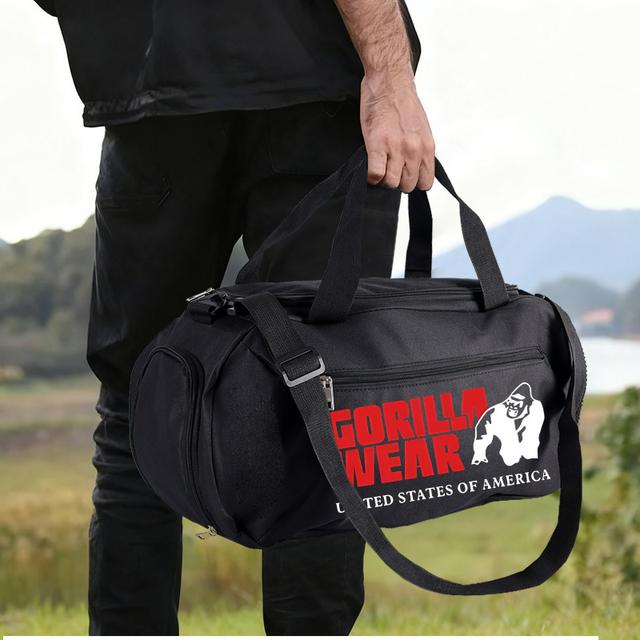 TEMU 1pc, Patterned Large Capacity Travel Bag, Lightweight Weekend Luggage, Portable Gym Storage Bag With Wet And Dry