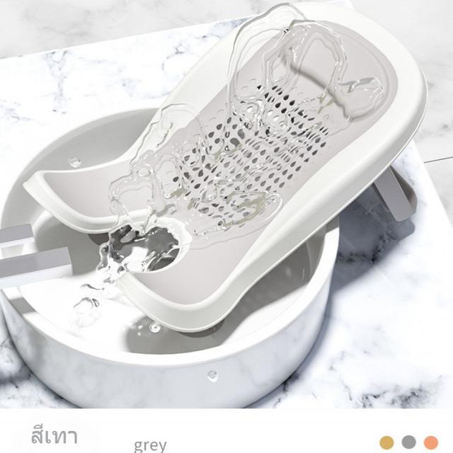 TEMU เก้าอี้ทำความสะอาดก้นเด็กแบบพับได้ สำหรับล้างก้นและอาบน้ำเด็ก