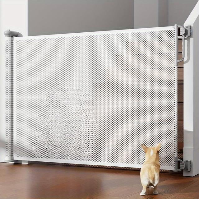 TEMU PROBASTO サイケートゲート、ロースタイル、最大幅140cm、引き込み式安全ゲート