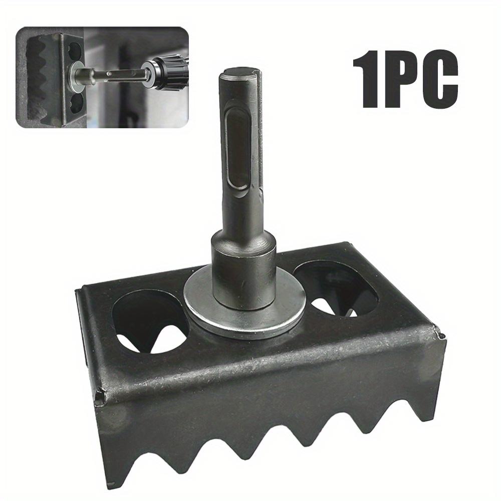 TEMU Portable Square Hole Cutter For Electrical Box 86 Type Square Socket Puncher For Water And Electricity Installation Hand Tools