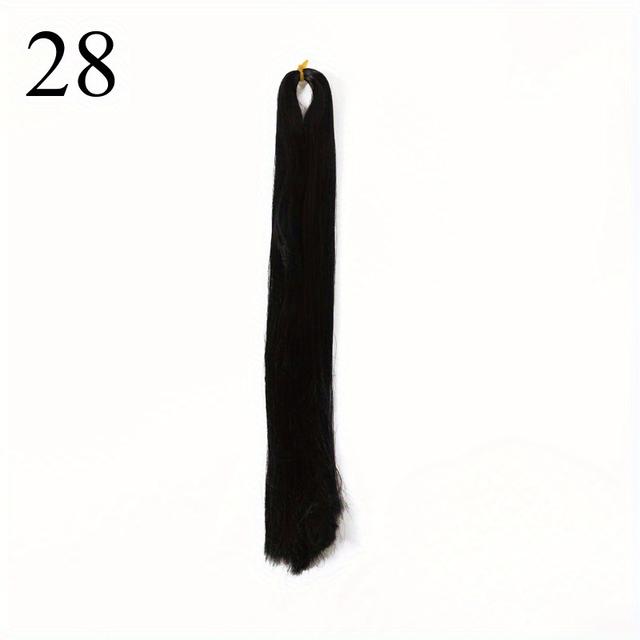 TEMU 80cm Long Sd/bjd Wig Weft, Y Fiber Fabric Wig Weft, Handmade Crochet Hairpiece, Hair Hair Material