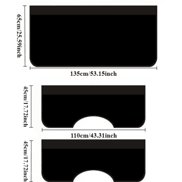 TEMU Universal Fabric Car Fender Cover Protector, Magnetic Leather Pad For Auto Repair And Mechanic Work