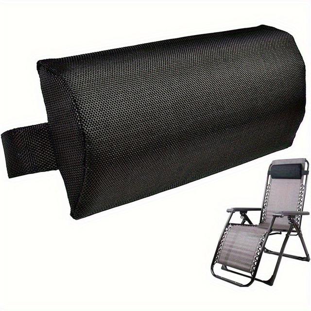 TEMU Multiple Colors , Black, Blue, Recliner Replacement Pillow With Elastic Strap, Detachable Cushion, Suitable For Leisure Folding Chair Neck And Waist Support