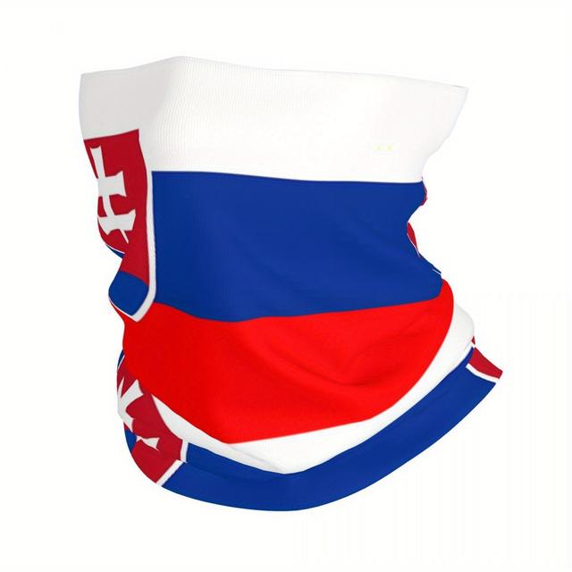 TEMU Multifunctional Balaclava Scarf With Pattern For Cycling And Running For Adults, Men And Women