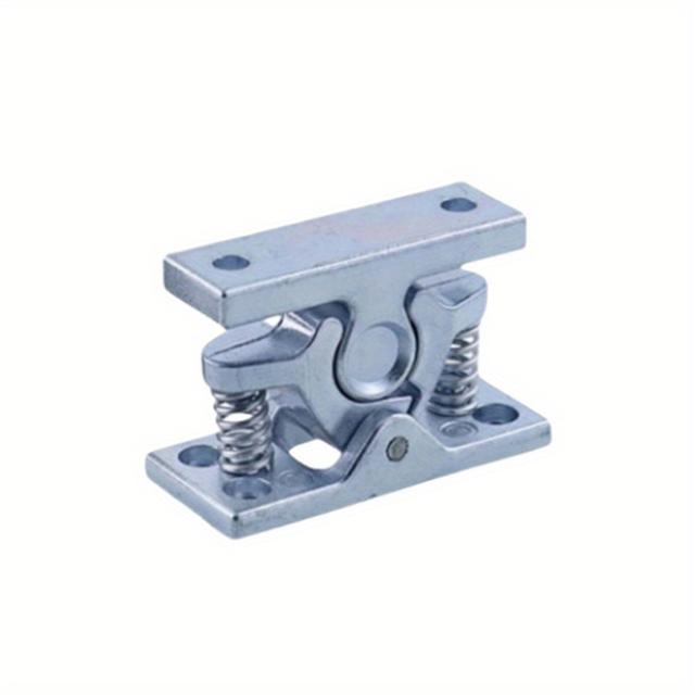 TEMU Serrure de Porte à Ressort en Acier Inoxydable Sécurisée, Butée de Porte -Vent, Quincaillerie Durable avec Fermoir à Perles pour Camping-Car
