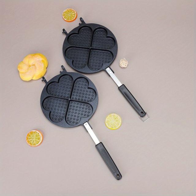 TEMU Waffle Mold | Aluminum Baking Tool Set, Muffin Machine, Cake Mold For Thanksgiving, Father's Day, Juneteenth, Labor Day