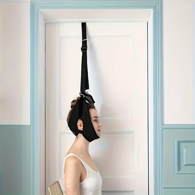 TEMU Neck Support Strap - Portable Hanging Training Band, Suitable For Any Scene | Convenient And , Christmas Gift