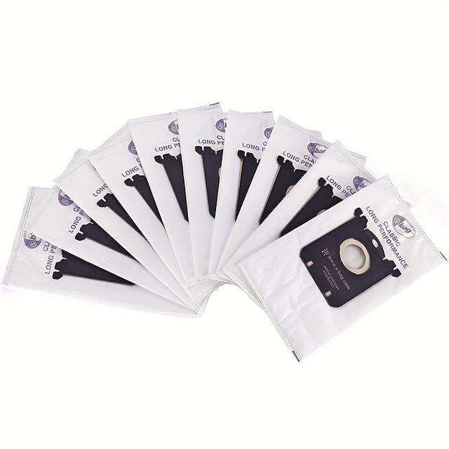 TEMU 10pcs -bag For Vacuums - High Filtration, Tear-resistant Dust Bags Compatible For Models El200f, El4100, El6985, And More