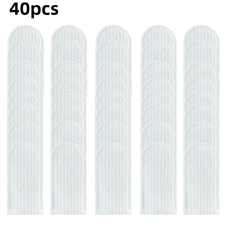 TEMU 40pcs Pet Grooming Kit | Finger-sleeve Toothbrush + Cleaning Wipes | Non-electric Design For Daily Oral Care And Eye/ear Cleaning For Cats And Dogs | Microfiber, Suitable For All Breed Sizes