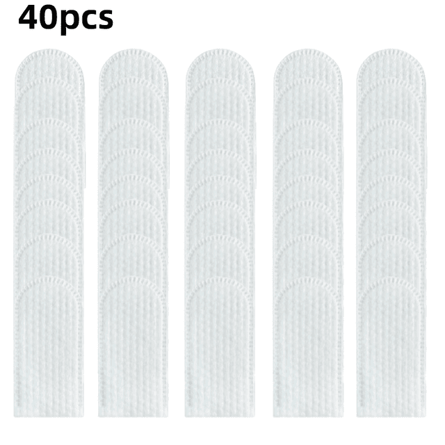 TEMU 40pcs Pet Grooming Kit | Finger-sleeve Toothbrush + Cleaning Wipes | Non-electric Design For Daily Oral Care And Eye/ear Cleaning For Cats And Dogs | Microfiber, Suitable For All Breed Sizes