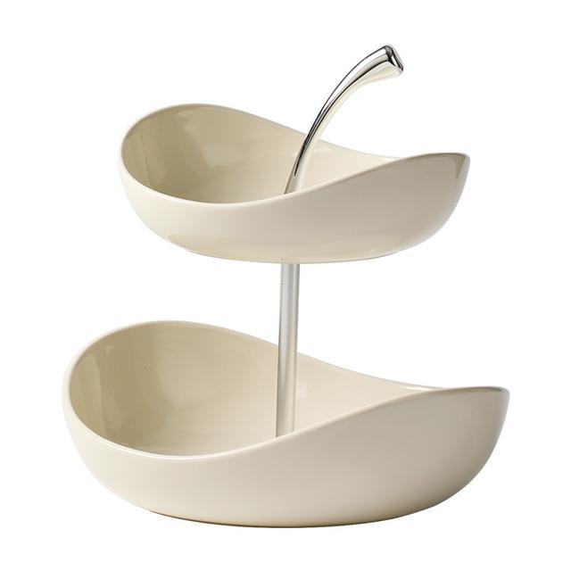 TEMU El de frutas de cerámica es de 2025, para uso doméstico, salas de estar, mesas de , platos para snacks, platos de postre, platos de frutas y platos para brochetas de